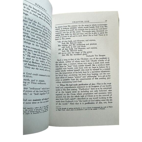 Hebrews Verse by Verse William R Newell Reference Library Edition 1987 Bible - Picture 7 of 7